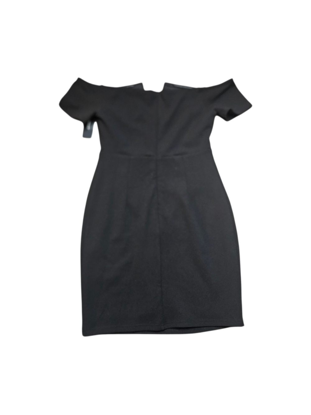 Lulus Small Black Cheers To This Off Shoulder Bodycon Mini Dress - Picture 2 of 10